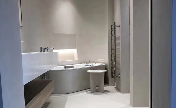 微水泥效果圖,微水泥裝修有什么特點?